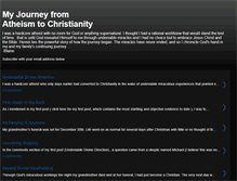 Tablet Screenshot of fromatheismtochristianity.blogspot.com