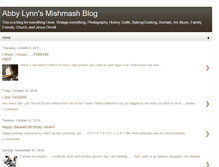 Tablet Screenshot of abbymonkey.blogspot.com