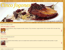 Tablet Screenshot of cincofogones.blogspot.com