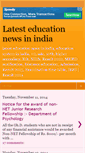 Mobile Screenshot of indiaeduguide.blogspot.com