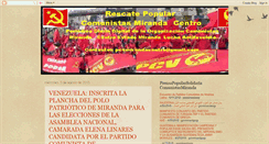 Desktop Screenshot of pcvmirandacentro-rescatepopular.blogspot.com