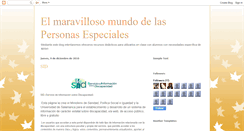 Desktop Screenshot of maravillosomundoespecial.blogspot.com