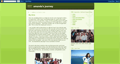 Desktop Screenshot of amandasmissionjourney.blogspot.com