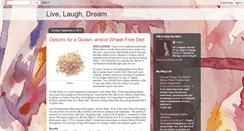 Desktop Screenshot of livelaughdream.blogspot.com