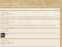 Tablet Screenshot of laguardiaeterna.blogspot.com