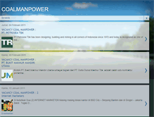 Tablet Screenshot of coalmanpower.blogspot.com