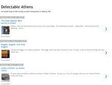Tablet Screenshot of delectableathens.blogspot.com