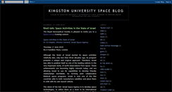 Desktop Screenshot of kingstonspace.blogspot.com