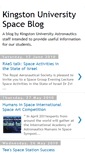 Mobile Screenshot of kingstonspace.blogspot.com
