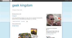 Desktop Screenshot of geekkingdom.blogspot.com