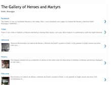 Tablet Screenshot of galleryofheroesandmartyrs.blogspot.com