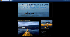 Desktop Screenshot of kitkayaks.blogspot.com