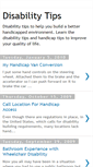Mobile Screenshot of disabilitytips.blogspot.com