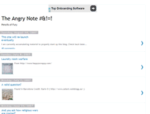Tablet Screenshot of angrynote.blogspot.com