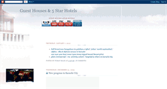 Desktop Screenshot of guesthousesand5starhotels.blogspot.com