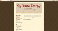 Desktop Screenshot of mybeauteshoppe.blogspot.com