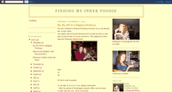 Desktop Screenshot of findingmyinnerfoodie.blogspot.com