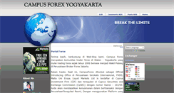 Desktop Screenshot of campusforex.blogspot.com