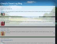 Tablet Screenshot of cherylstravellogblog.blogspot.com