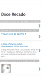 Mobile Screenshot of docerecado2010.blogspot.com