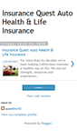 Mobile Screenshot of insurancequestla.blogspot.com