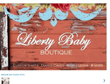 Tablet Screenshot of libertybabyboutique.blogspot.com