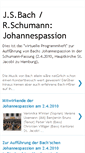 Mobile Screenshot of johannespassion-bach-schumann.blogspot.com