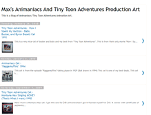 Tablet Screenshot of animaniacsproductioncels.blogspot.com