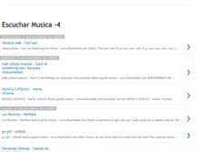 Tablet Screenshot of escucharmusica-4.blogspot.com