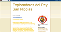 Desktop Screenshot of exploradoresdelreyidea.blogspot.com