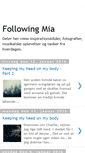 Mobile Screenshot of following-mia.blogspot.com