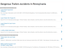 Tablet Screenshot of dangeroustrailersaccidentsinpa.blogspot.com