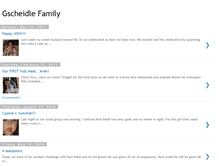 Tablet Screenshot of gscheidlefamily.blogspot.com