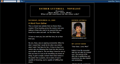 Desktop Screenshot of estherluttrellbook.blogspot.com
