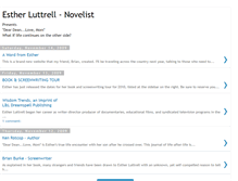 Tablet Screenshot of estherluttrellbook.blogspot.com