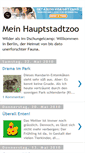 Mobile Screenshot of mein-hauptstadtzoo.blogspot.com