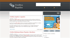 Desktop Screenshot of creditos-rapidos-info.blogspot.com