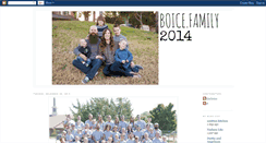 Desktop Screenshot of boicefamily.blogspot.com