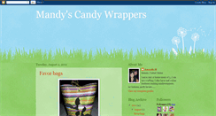 Desktop Screenshot of mandyscandywrappers.blogspot.com