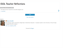 Tablet Screenshot of esolteacherhelp.blogspot.com