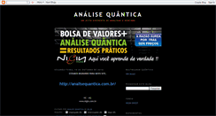 Desktop Screenshot of analisequantica.blogspot.com