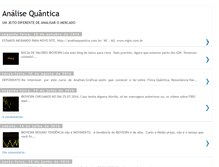 Tablet Screenshot of analisequantica.blogspot.com