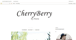 Desktop Screenshot of cherryberryblogi.blogspot.com