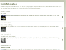 Tablet Screenshot of bibliotekskatten.blogspot.com