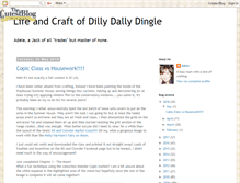 Tablet Screenshot of dillydallydingle.blogspot.com