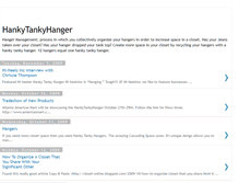 Tablet Screenshot of hankytankyhanger-hankytankyhanger.blogspot.com