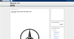 Desktop Screenshot of majestic-car.blogspot.com