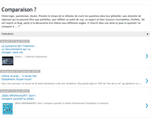 Tablet Screenshot of interrogationcomparaison.blogspot.com
