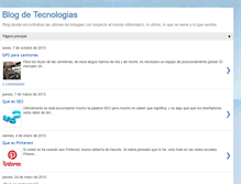 Tablet Screenshot of pctecnologias.blogspot.com