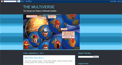 Desktop Screenshot of comicbookmultiverse.blogspot.com